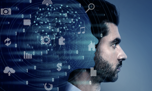 Consultant IA analysant des données pour optimiser la stratégie d’une entreprise grâce à l’intelligence artificielle.