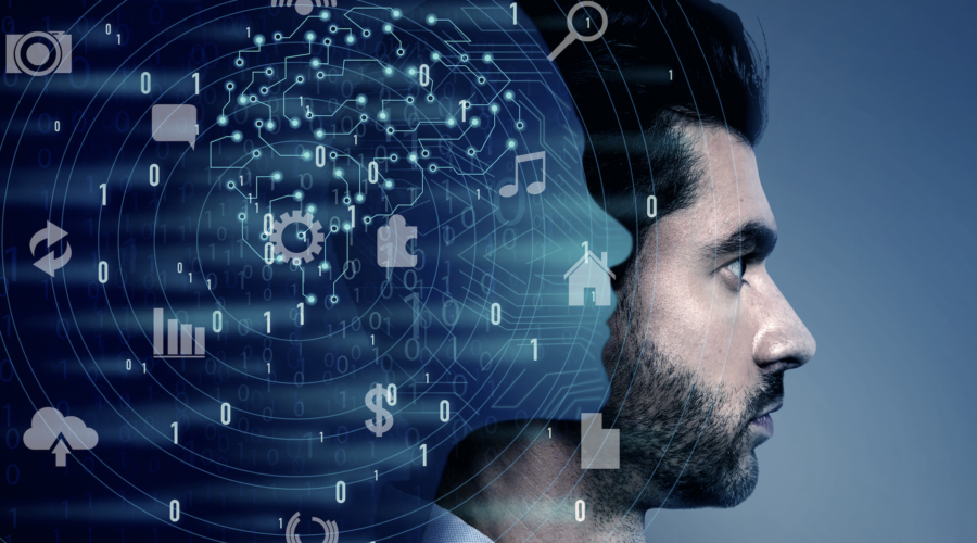 Consultant IA analysant des données pour optimiser la stratégie d’une entreprise grâce à l’intelligence artificielle.